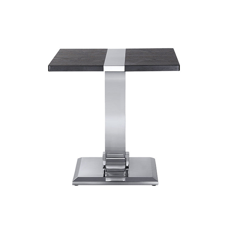 Horsham Silver/Black End Table