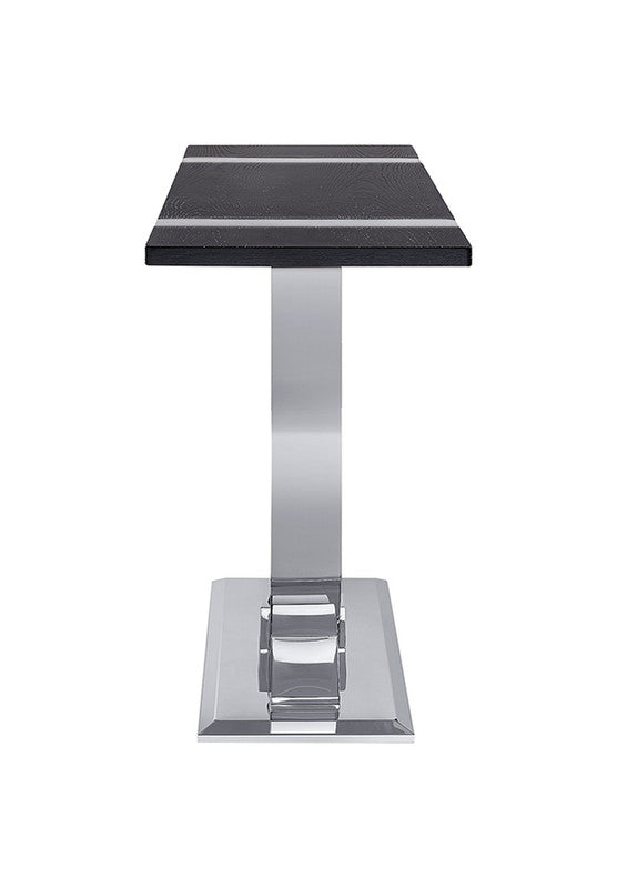 Horsham Silver/Black Sofa Table