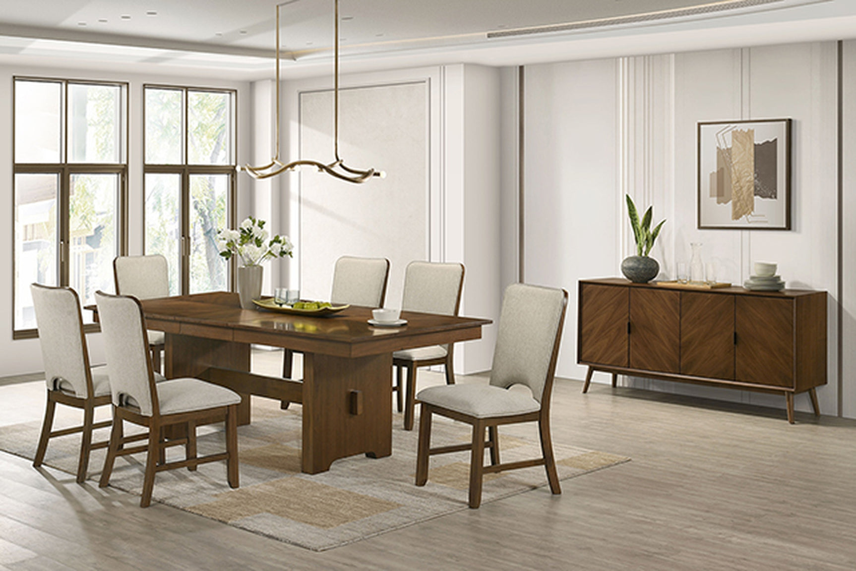 Hillerod Walnut Sideboard - Ornate Home
