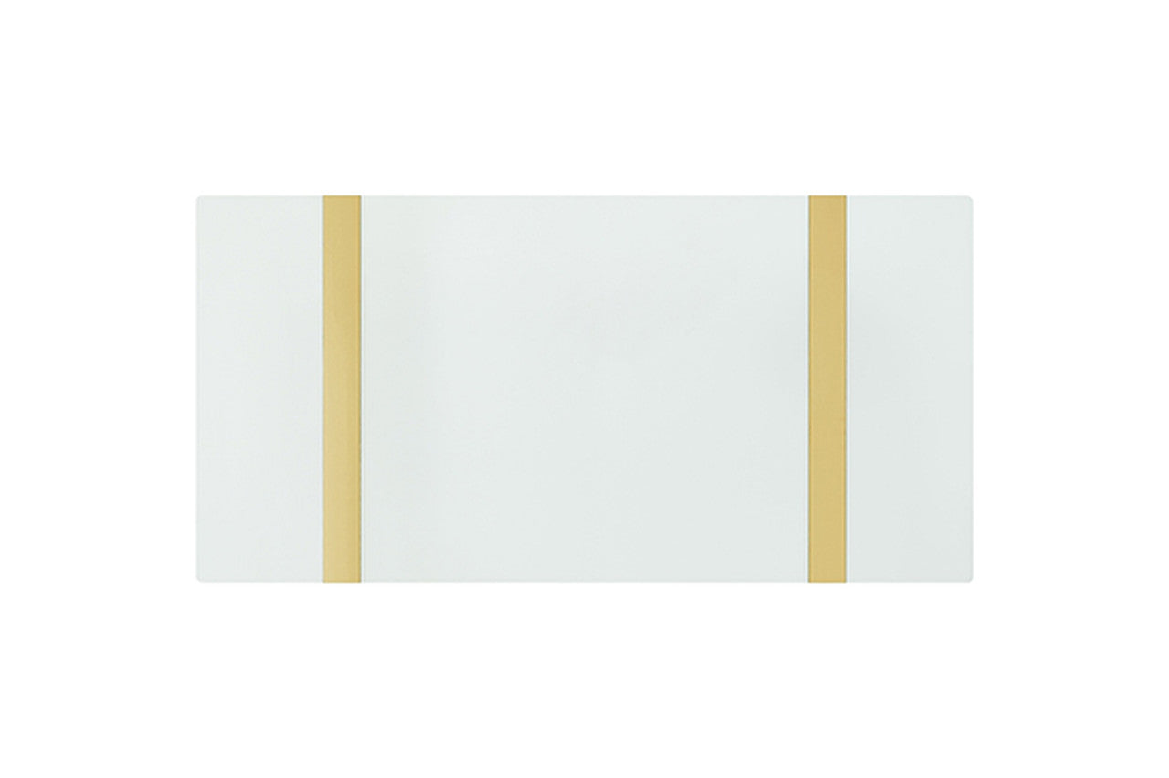 Horve Gold/White Coffee Table - Ornate Home