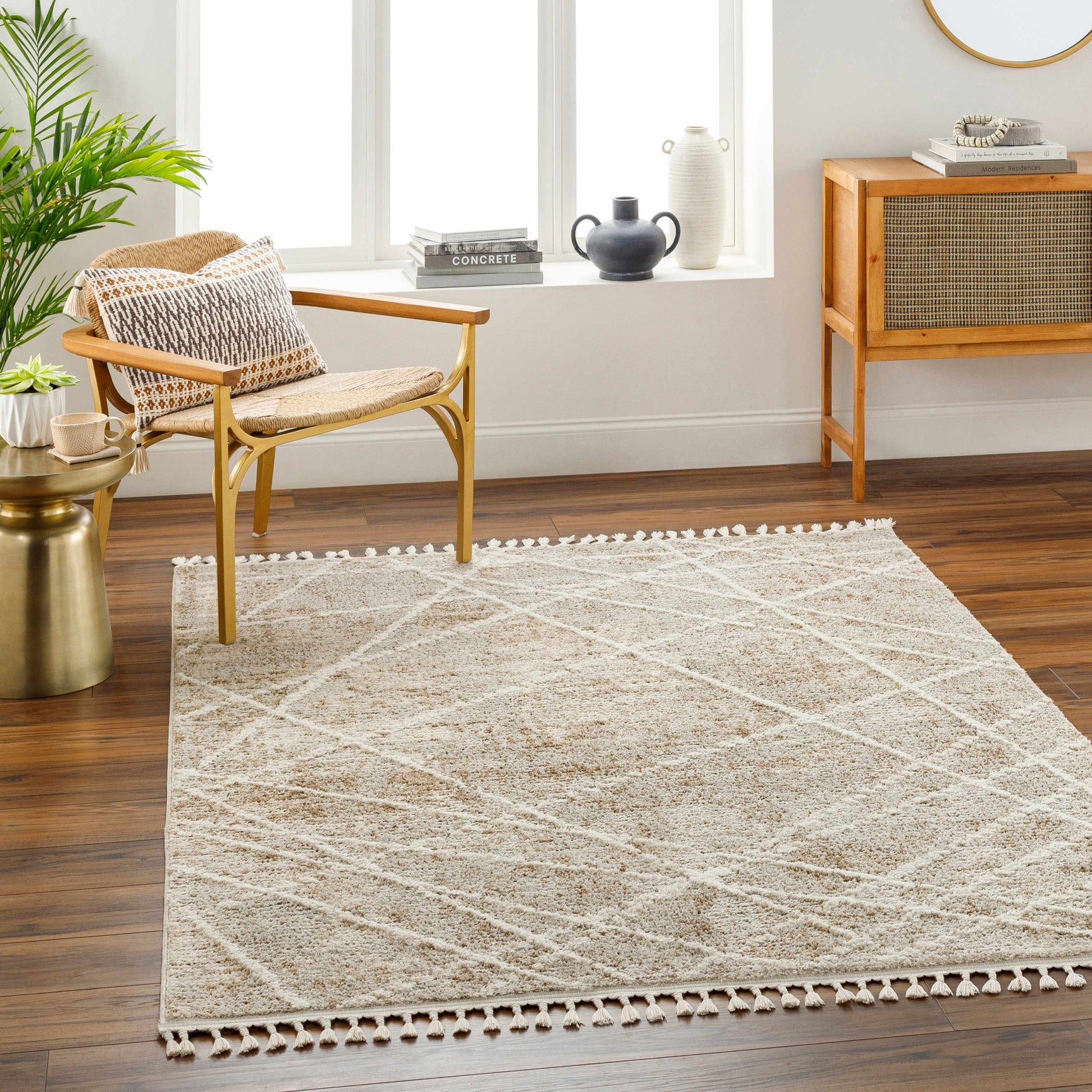 Hosea Brown Area Rug - Clearance - Ornate Home