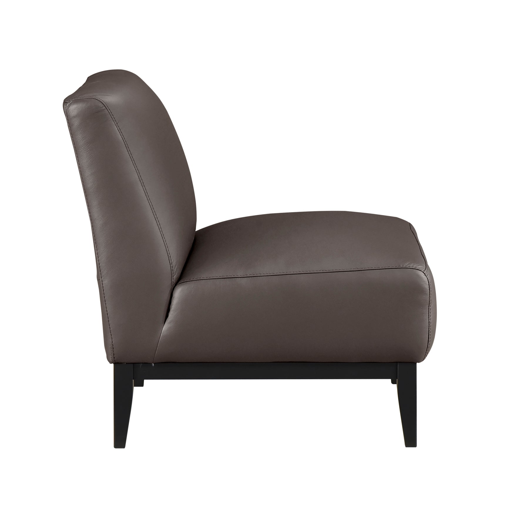 Houghton Dark Brown Accent Chair - Ornate Home