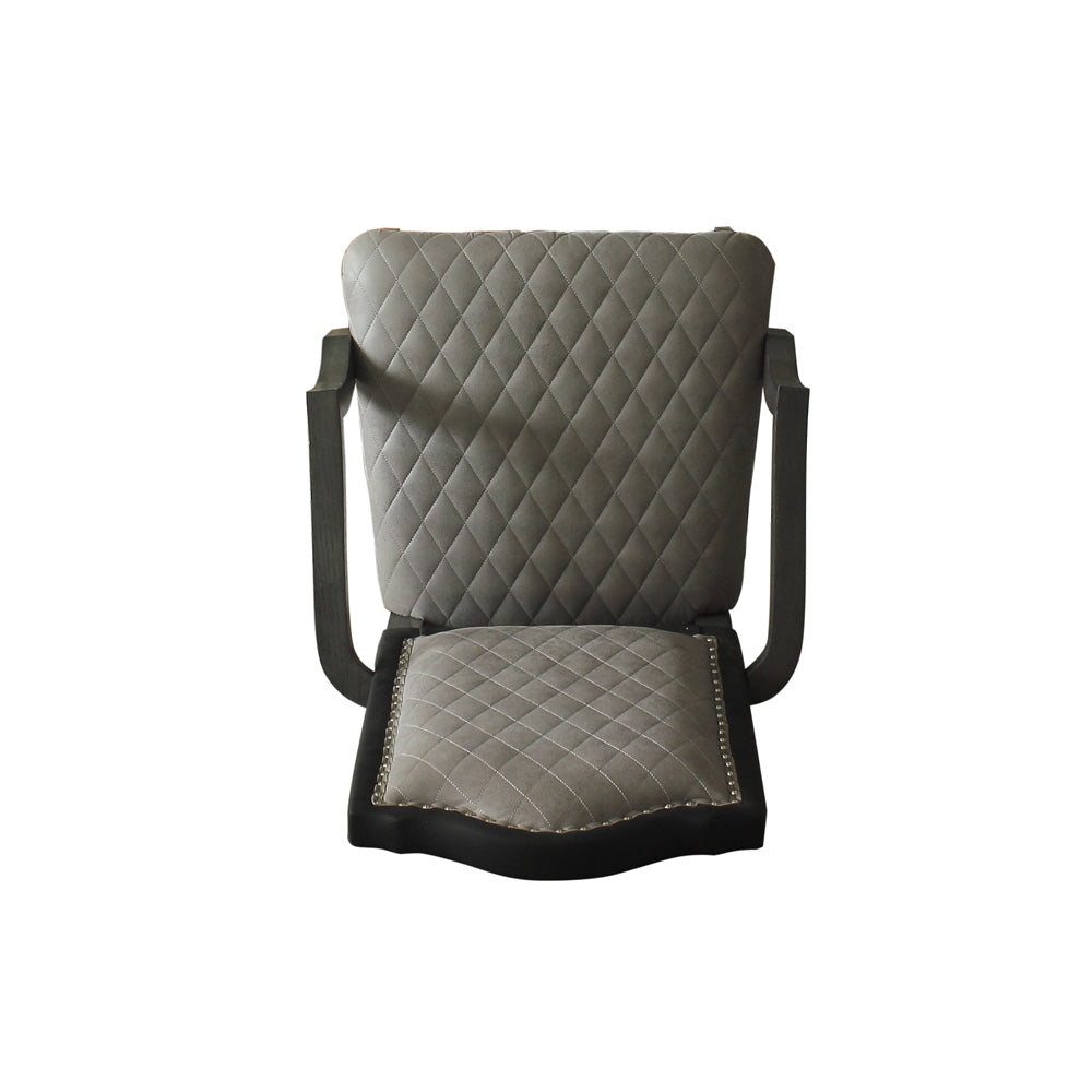 House Beatrice Arm Chair in Charcoal (Set of 2) 68813 - Ornate Home