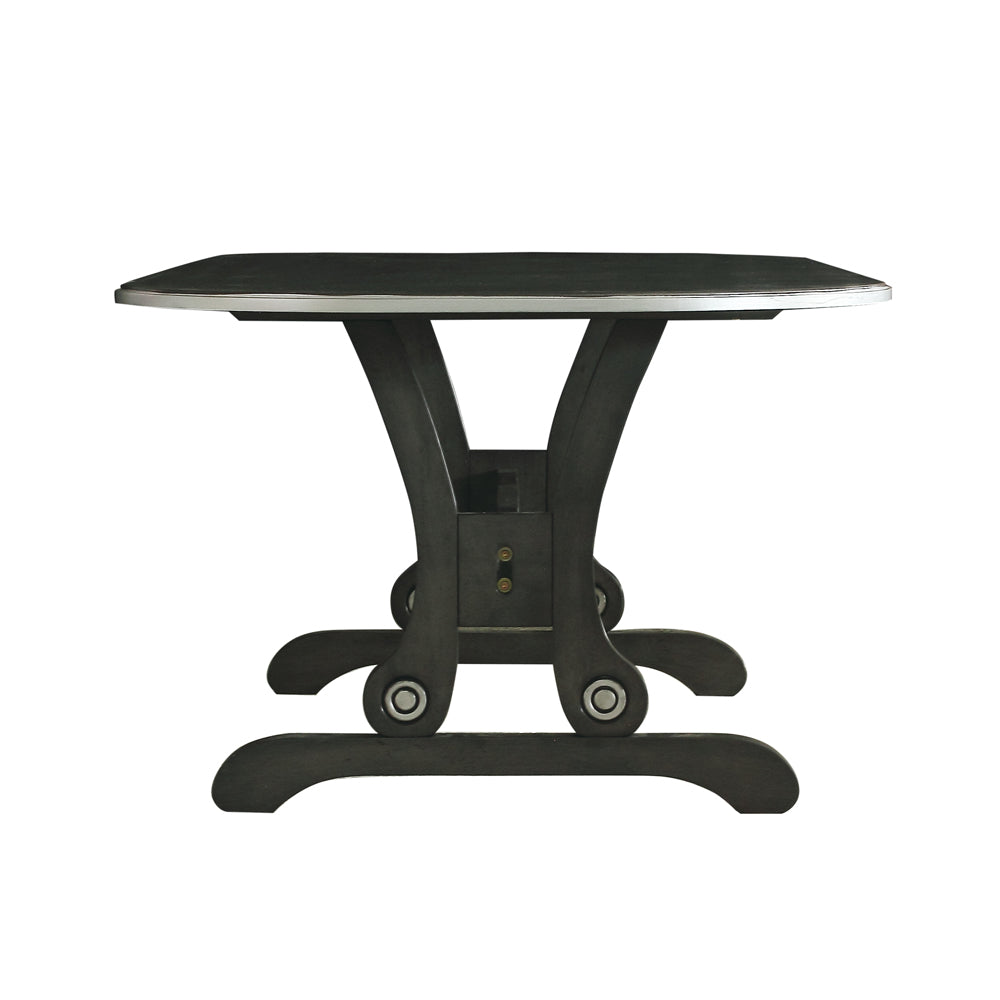 House Beatrice Dining Table in Charcoal 68810 - Ornate Home