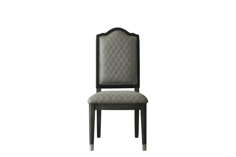House Beatrice Side Chair in Charcoal (Set of 2) 68812 - Ornate Home