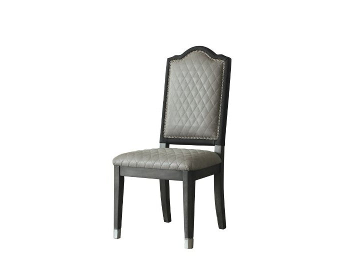 House Beatrice Side Chair in Charcoal (Set of 2) 68812 - Ornate Home
