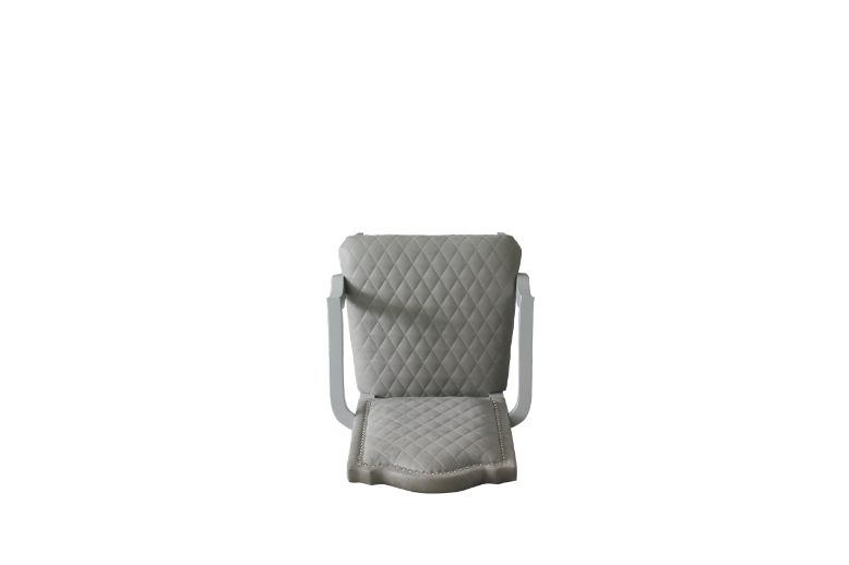 House Marchese Arm Chair in Pearl Gray (Set of 2) 68863 - Ornate Home