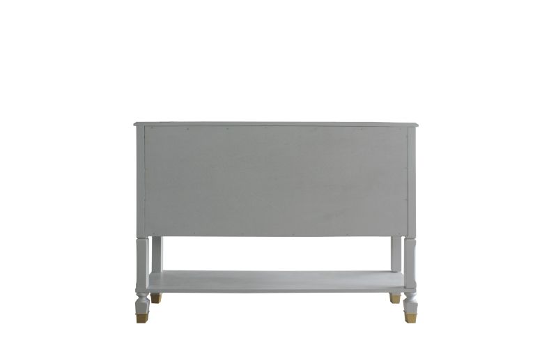 House Marchese Pearl Gray Server - Ornate Home