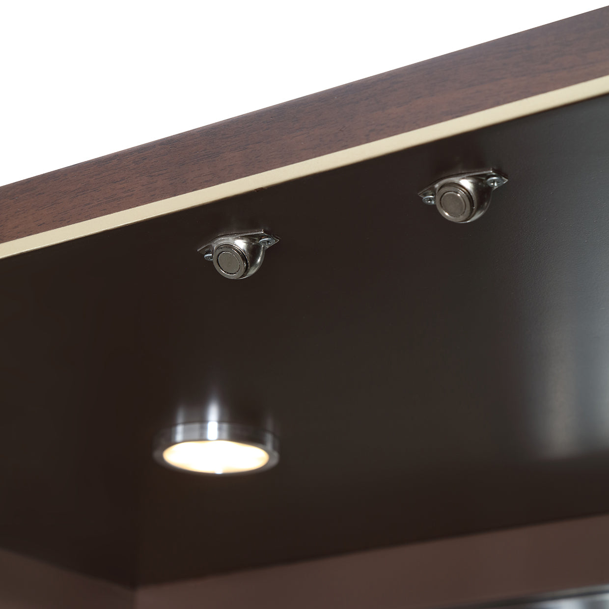 Houston Walnut Display Cabinet - Ornate Home