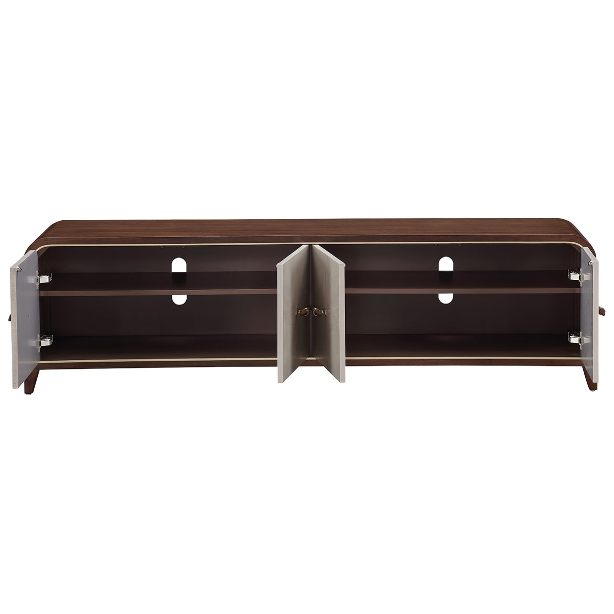 Houston Walnut Media Cabinet - Ornate Home
