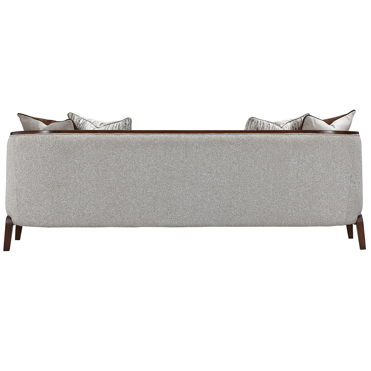 Houston Walnut/Pebble Sofa - Ornate Home