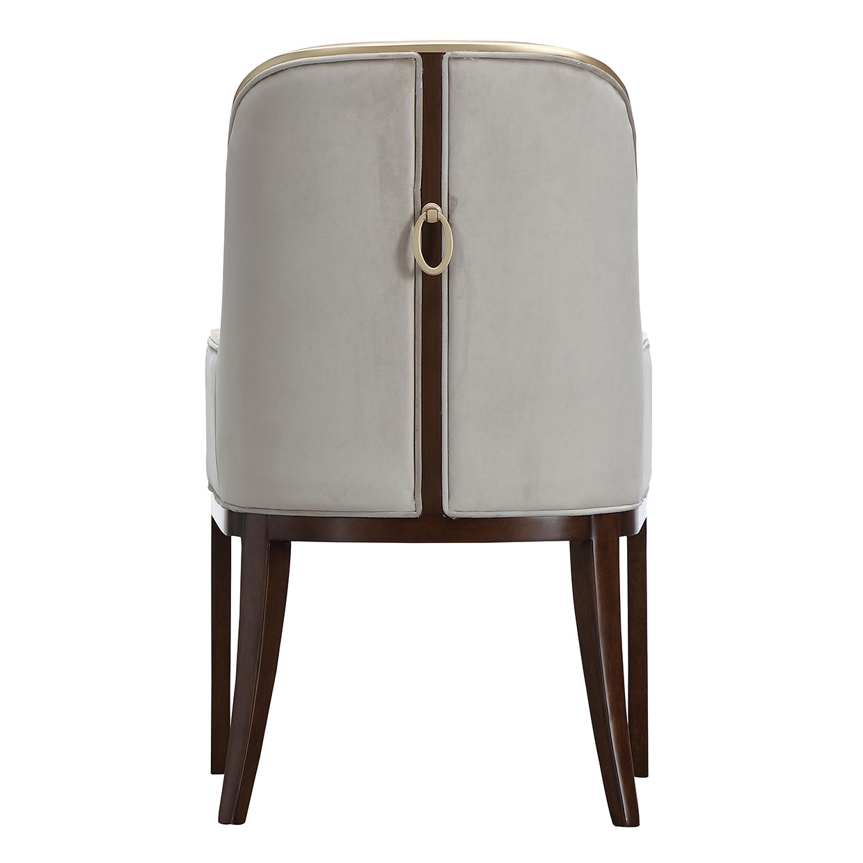 Houston Walnut/Porcini Dining Arm Chair - Ornate Home