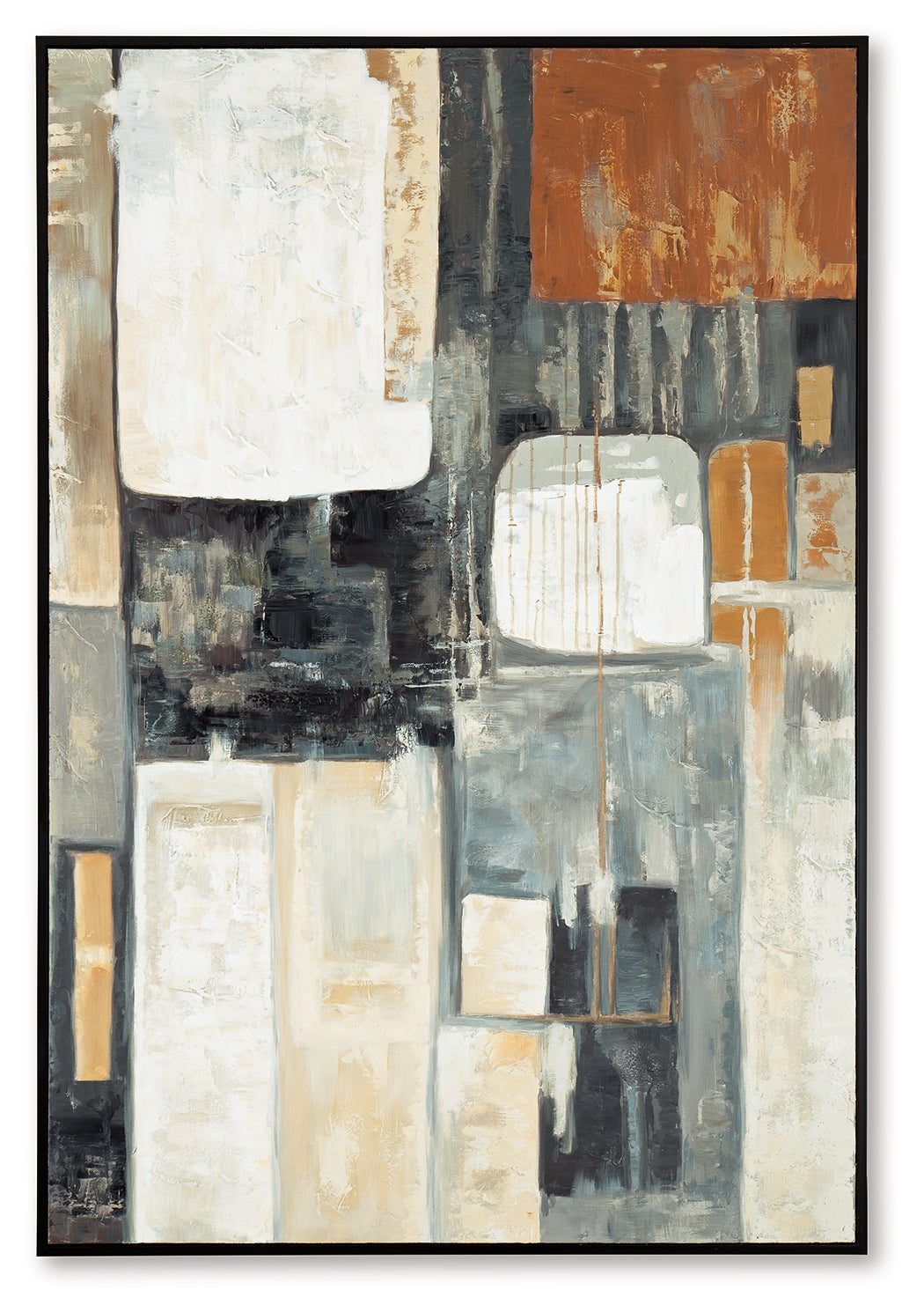 Howford Brown/Black/Gray Wall Art (Online Special Price) - Ornate Home
