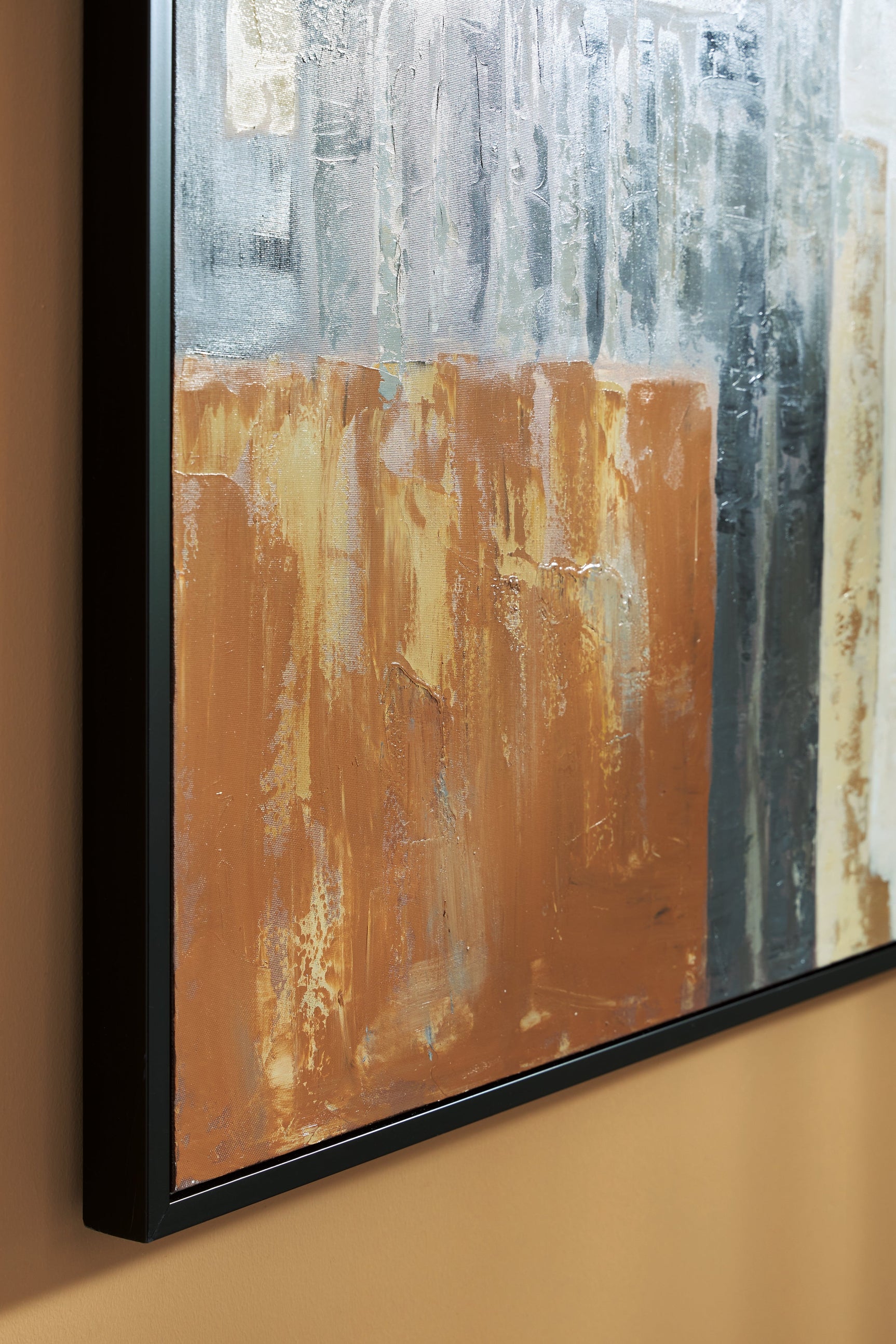 Howford Brown/Black/Gray Wall Art - Ornate Home