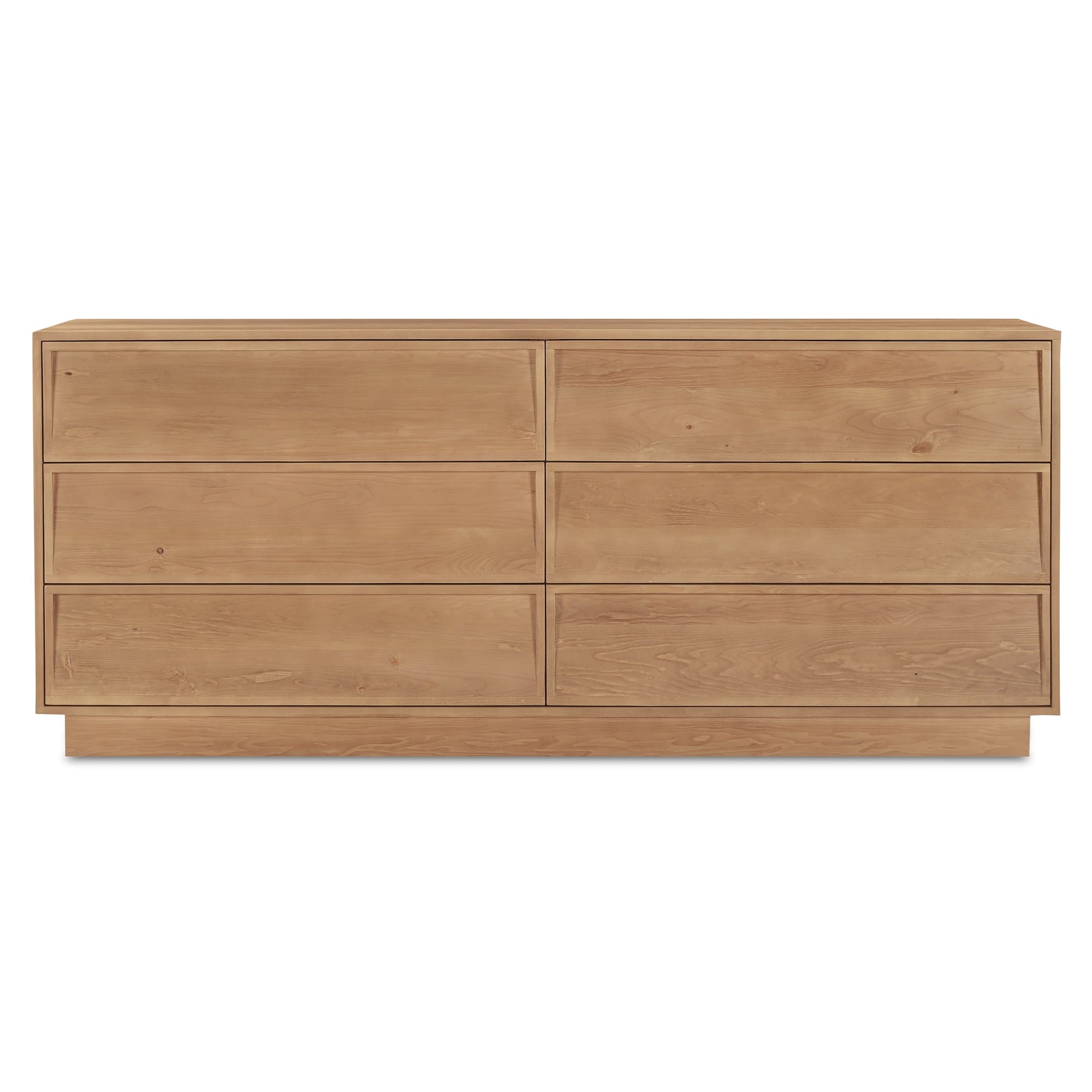 Hudson Natural 6 Drawer Dresser - Ornate Home