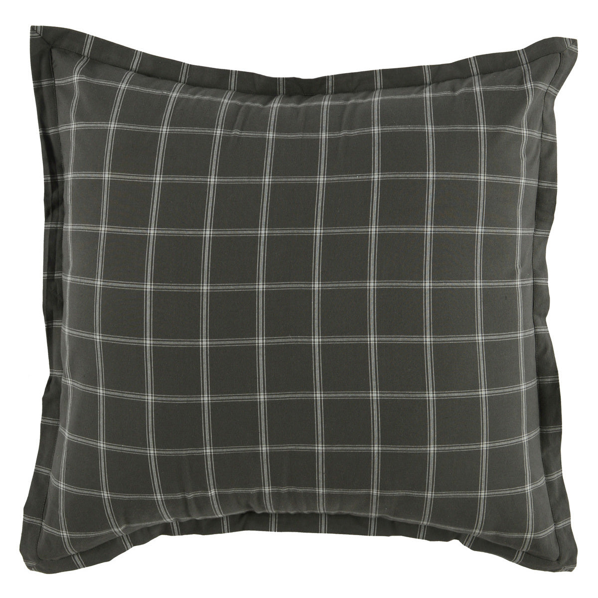 Hudson Plaid Gray Duvet Collection - Ornate Home