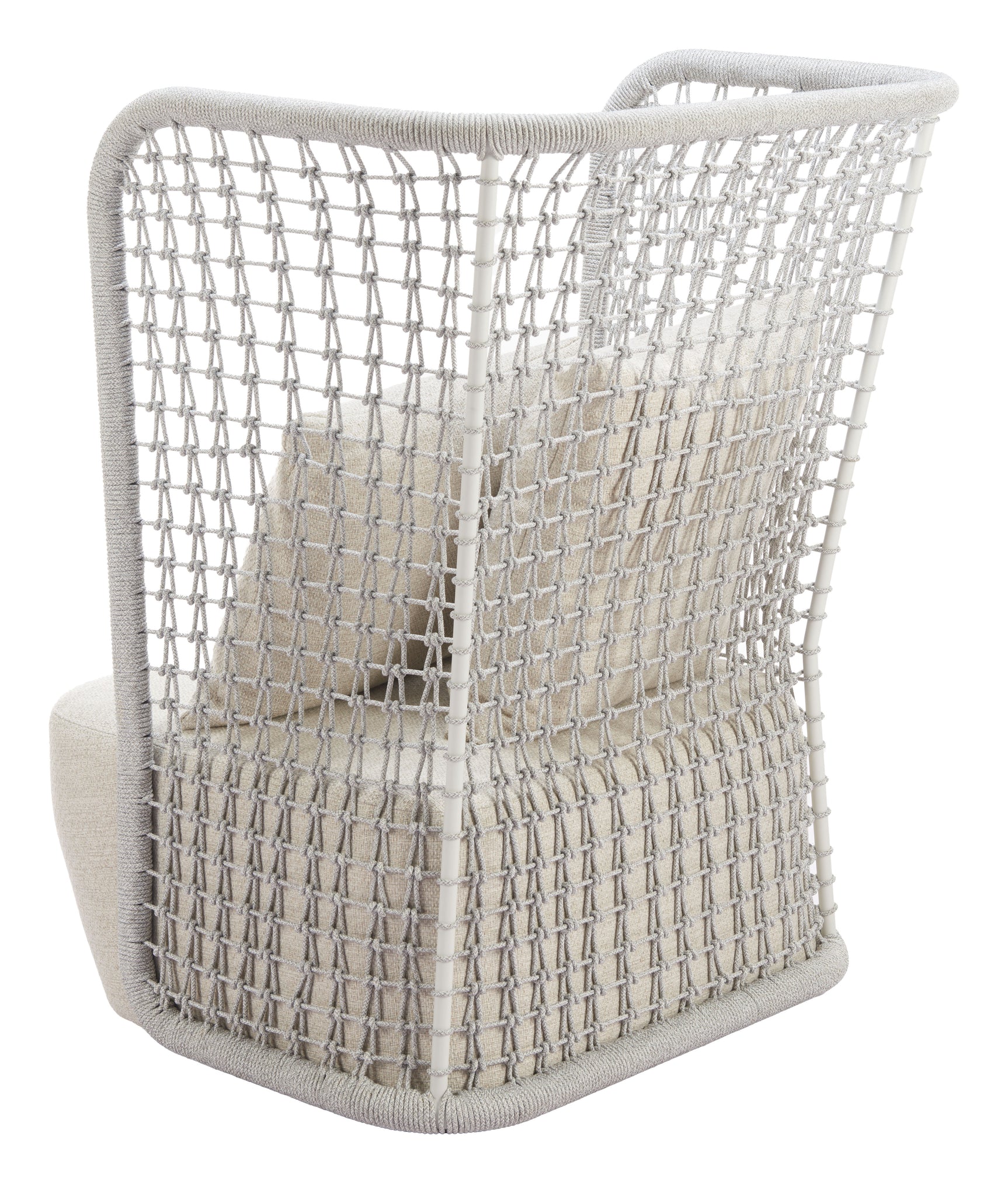 Hudu Beige Accent Chair - Ornate Home