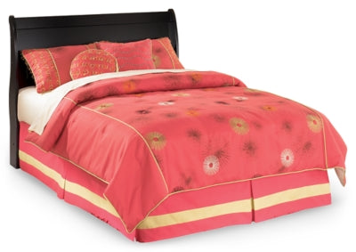 Huey Vineyard Full Sleigh Headboard, Dresser and Mirror (Online Special Price) - Ornate Home