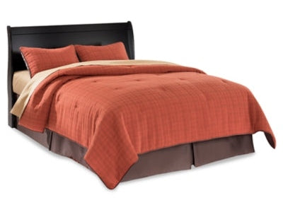 Huey Vineyard Queen Sleigh Headboard, Dresser and Mirror (Online Special Price) - Ornate Home