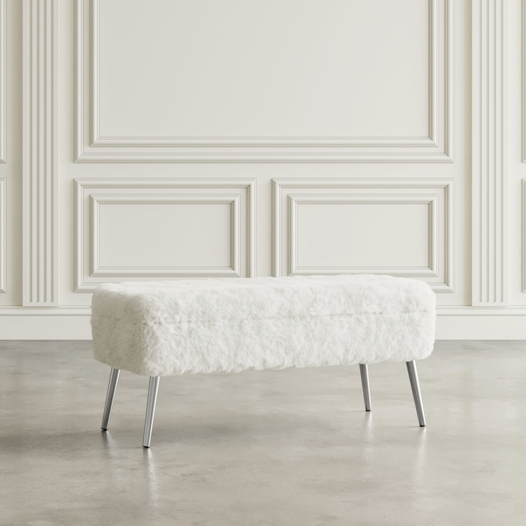 Huggy Natural Storage Bench - Ornate Home
