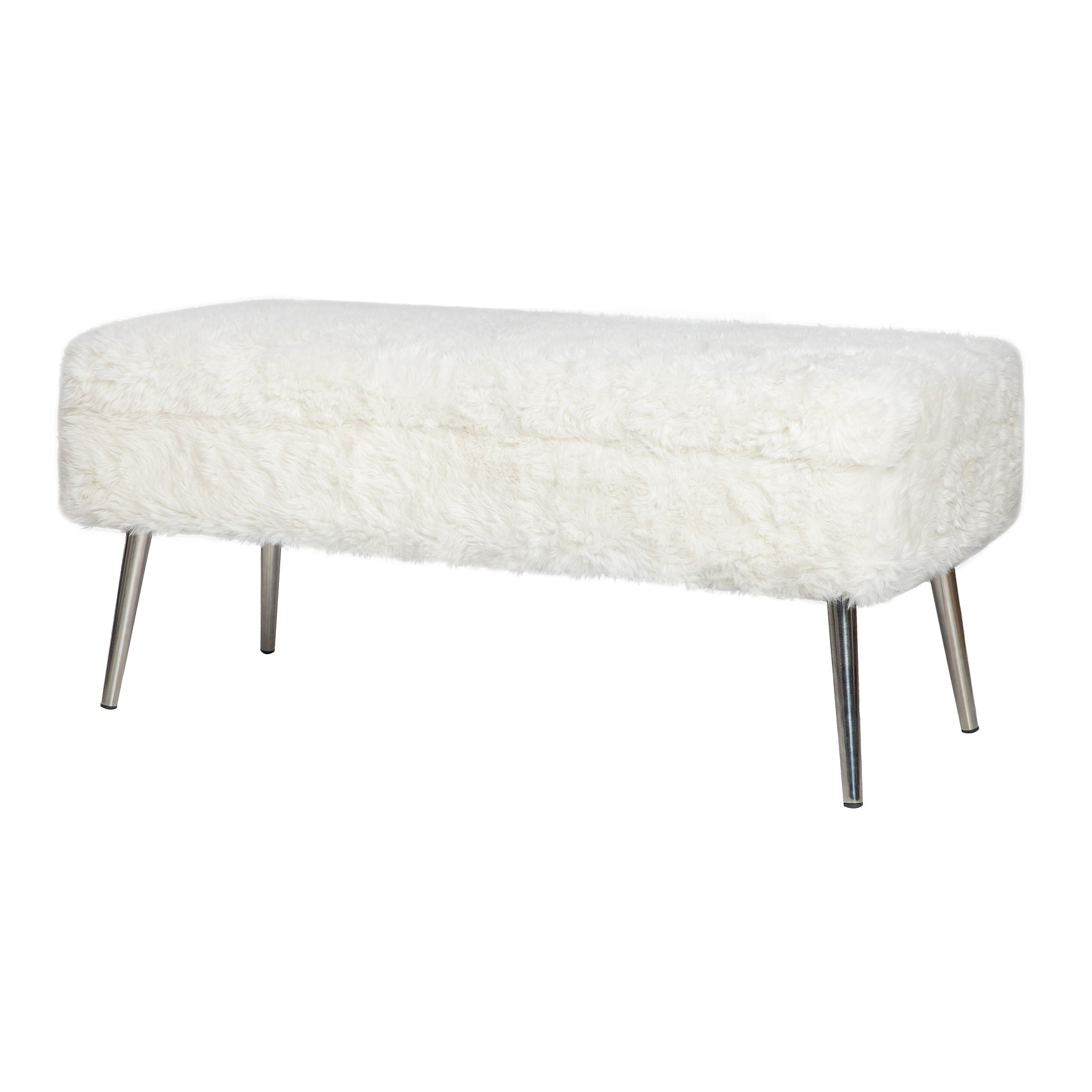 Huggy Natural Storage Bench - Ornate Home