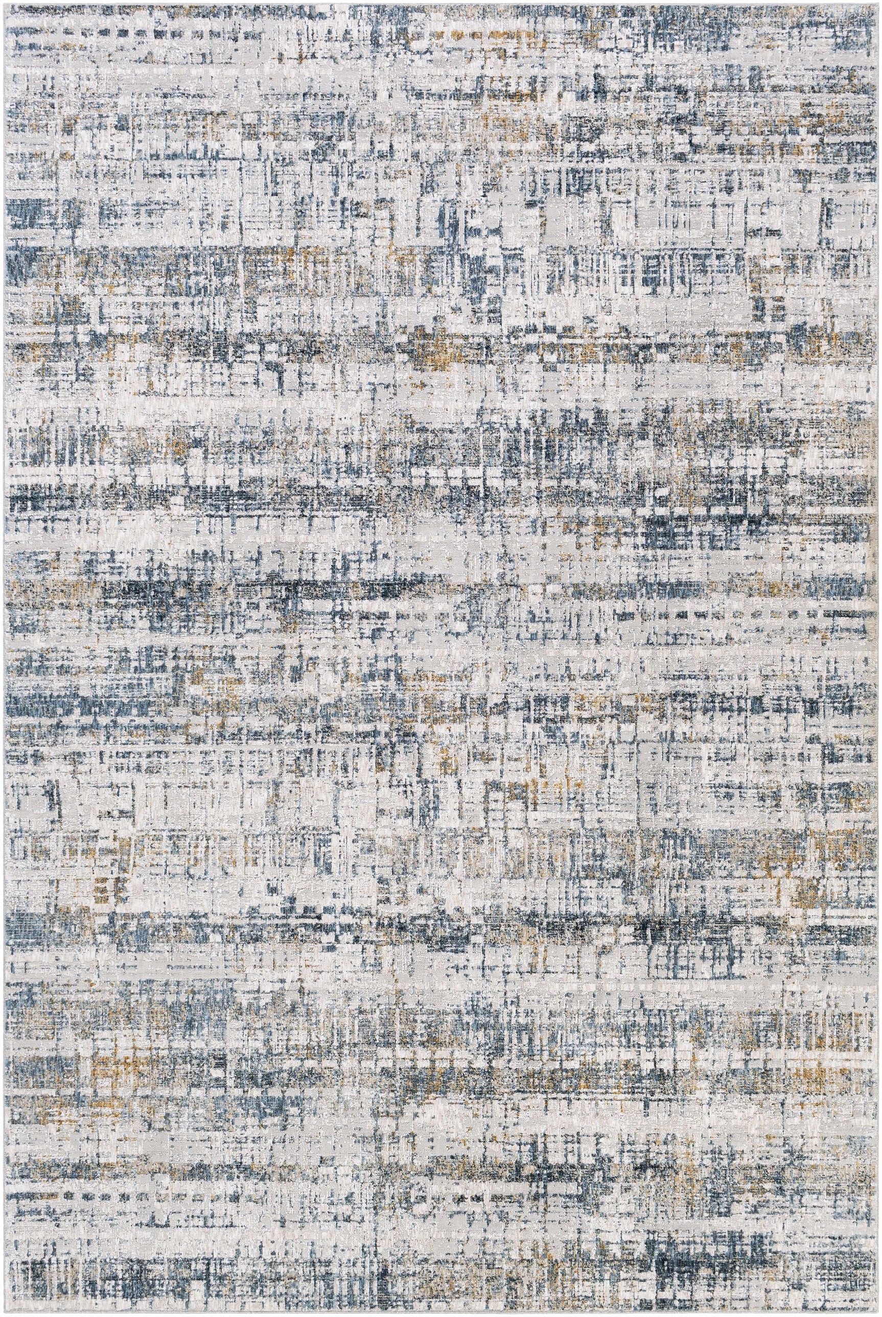 Hughesdale Distorted Lines Luxe Area Rug - Ornate Home