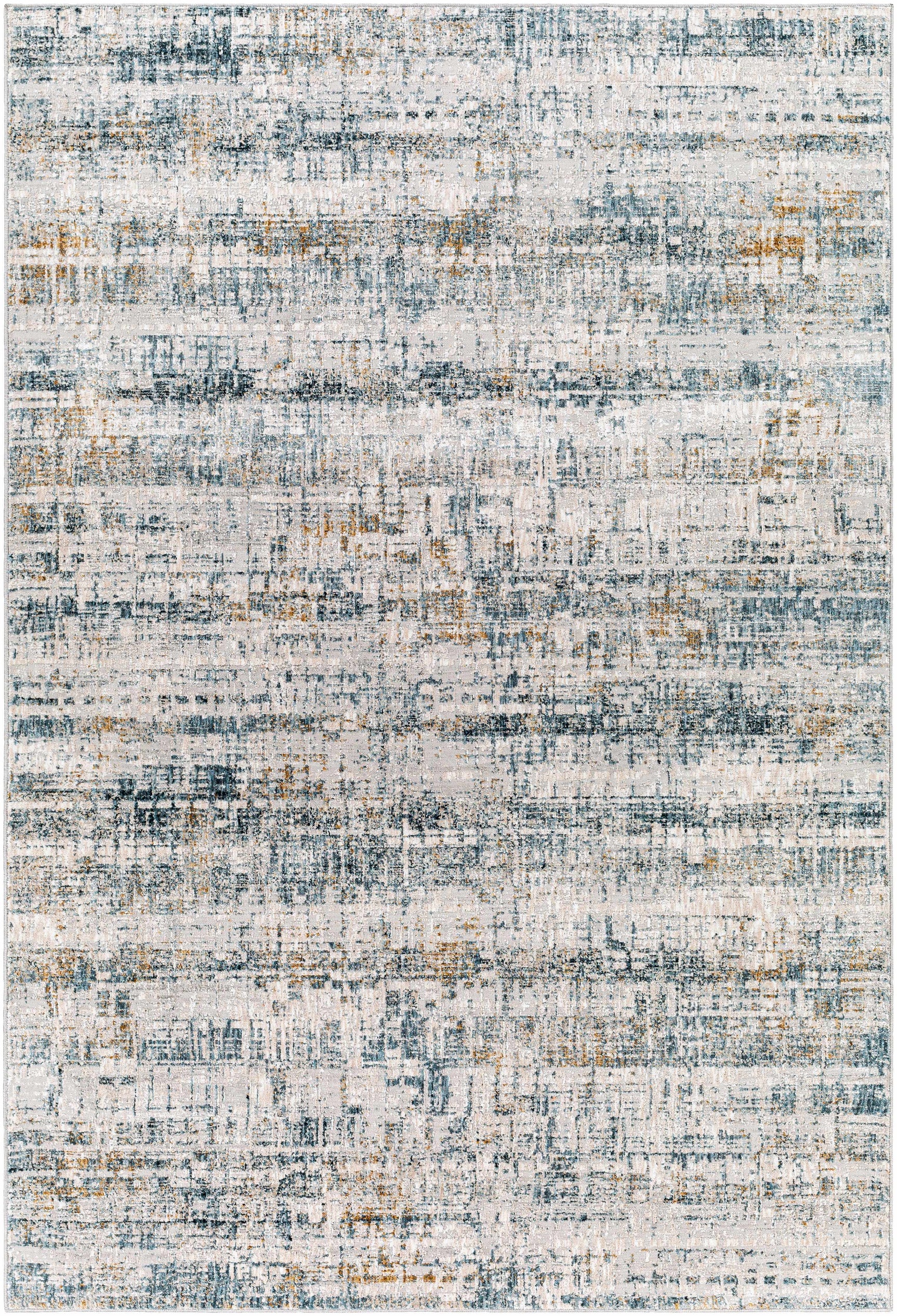 Hughesdale Distorted Lines Luxe Area Rug - Ornate Home