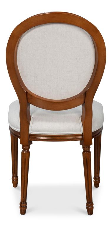 Hugo Brown Oval Side Chair (Set of 2) - Ornate Home