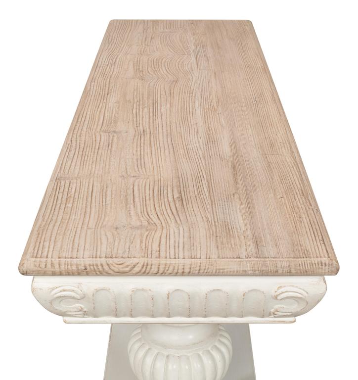 Hugo White Console - Ornate Home