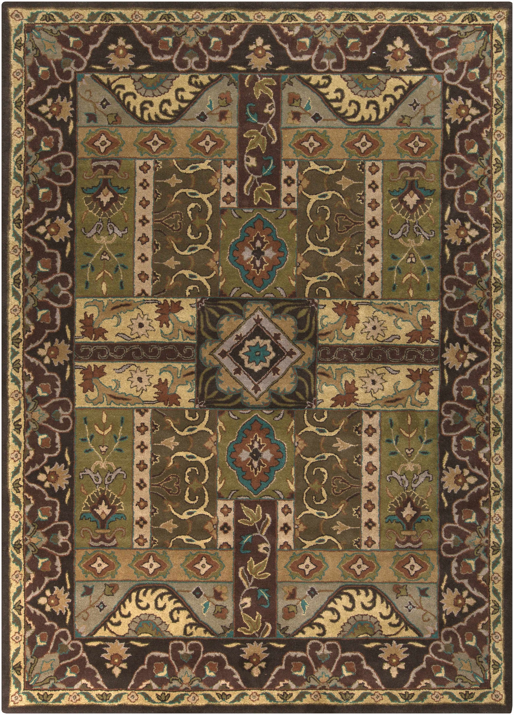 Huguenot 12x15 Large Wool Rug - Clearance - Ornate Home