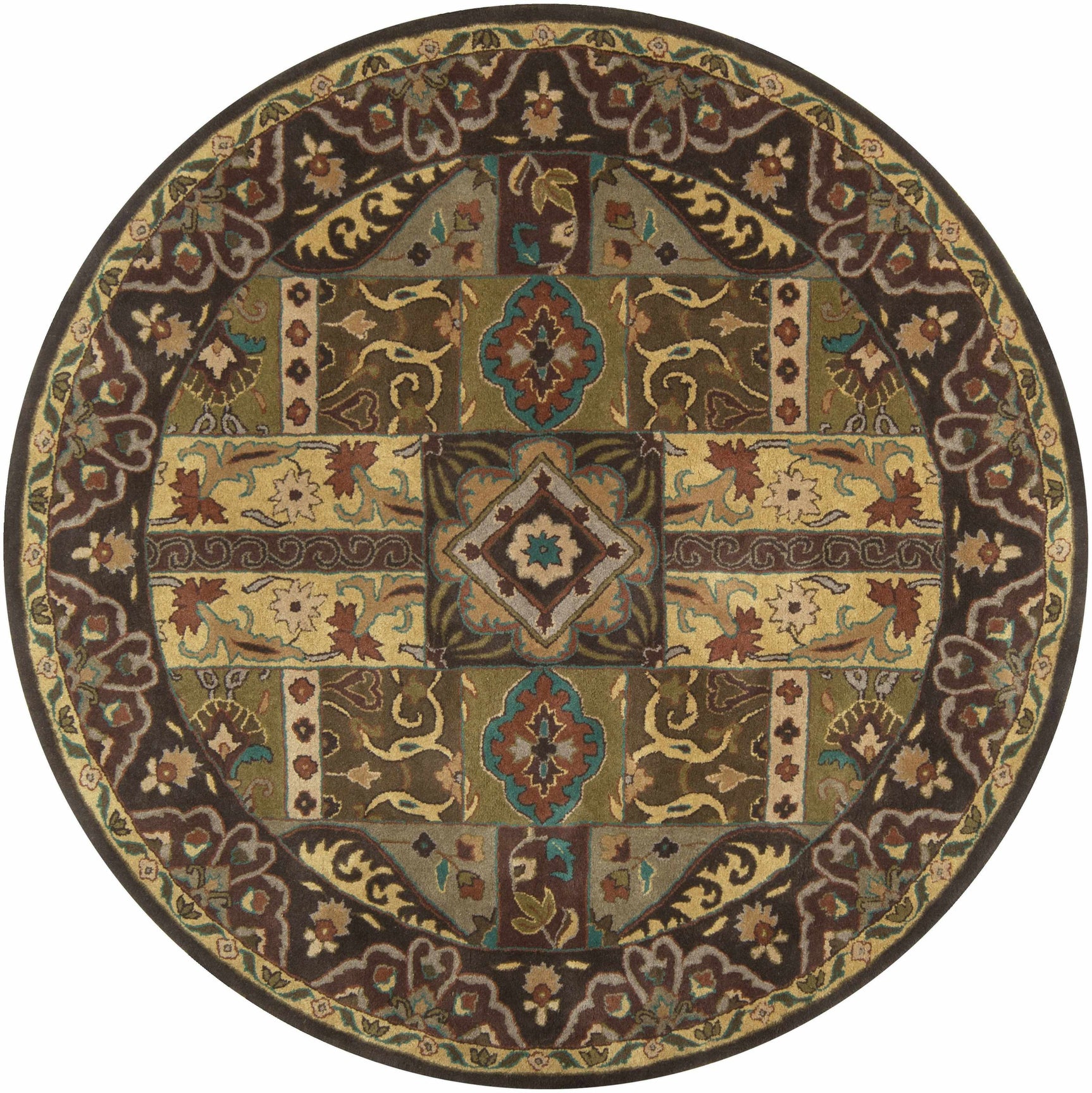 Huguenot 12x15 Large Wool Rug - Clearance - Ornate Home