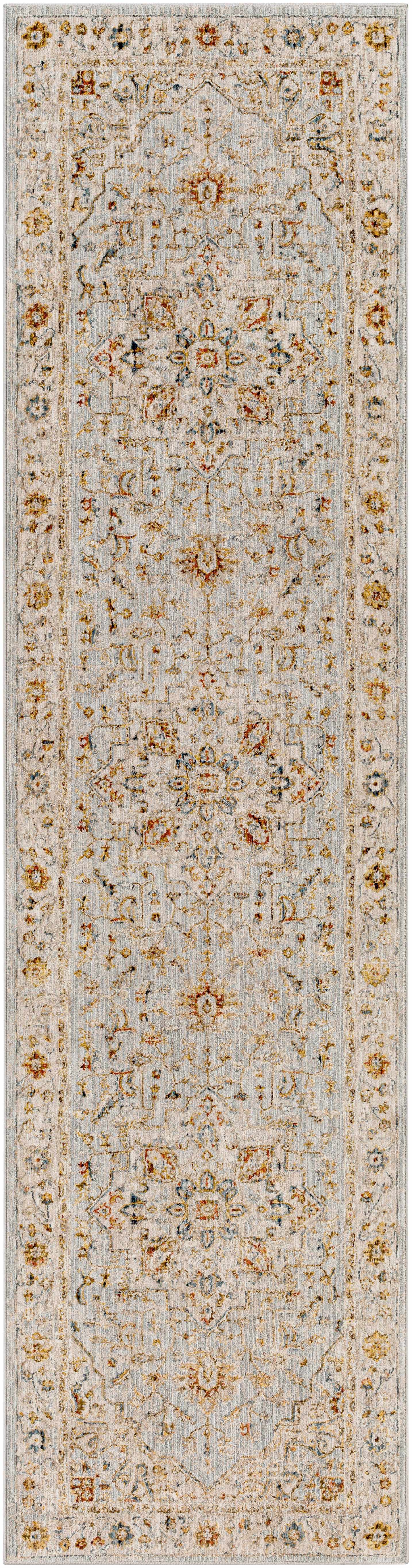 Huguley Floral Cream Luxe Rug - Ornate Home