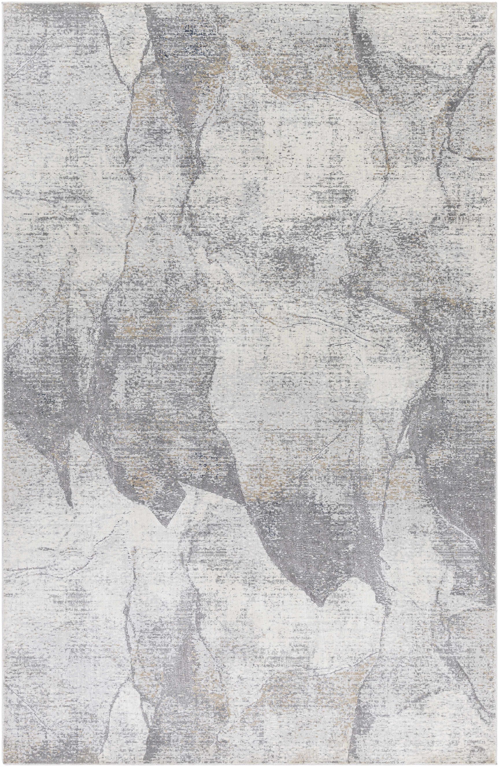 Hulme Gray Marble Luxe Rug - Ornate Home