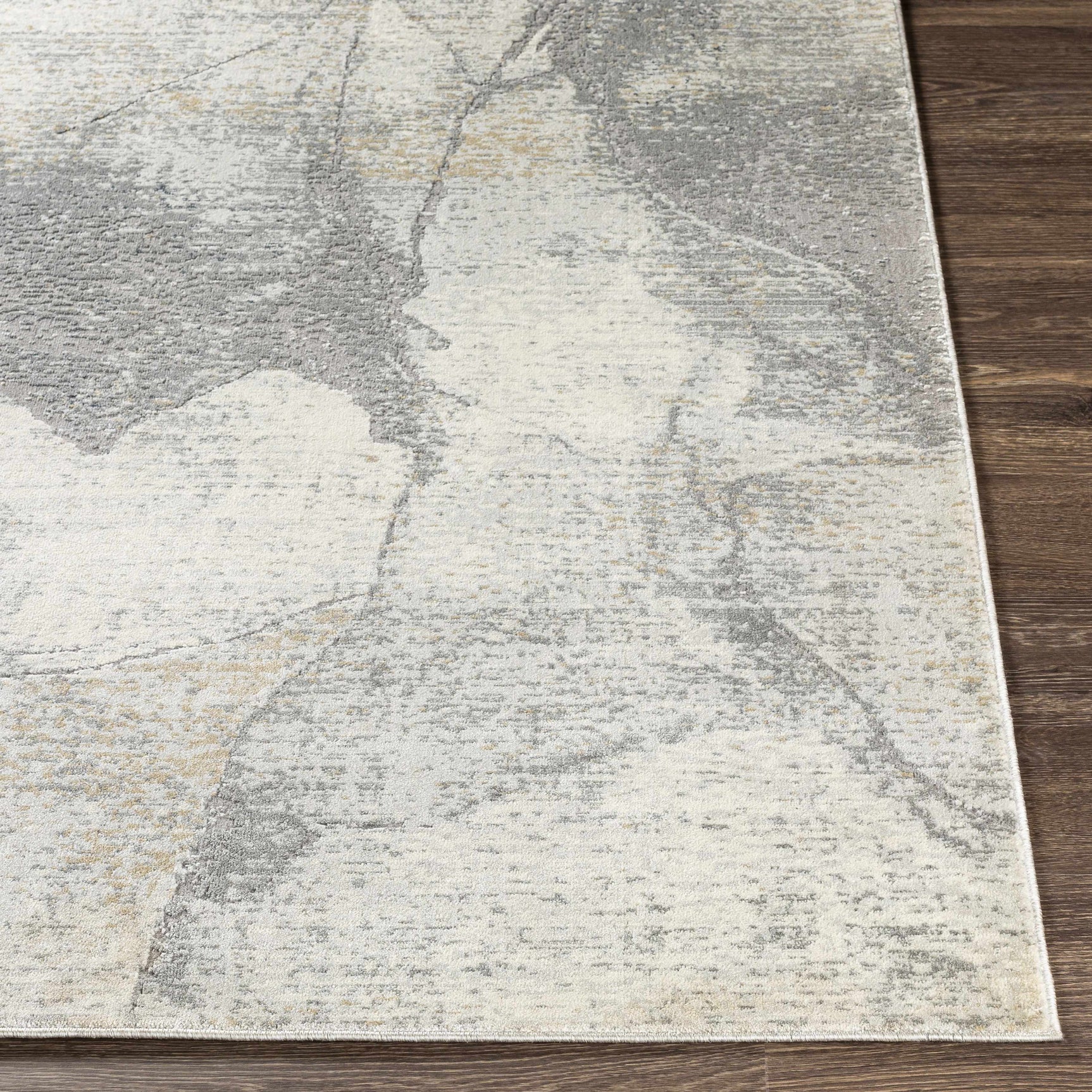 Hulme Gray Marble Luxe Rug - Ornate Home