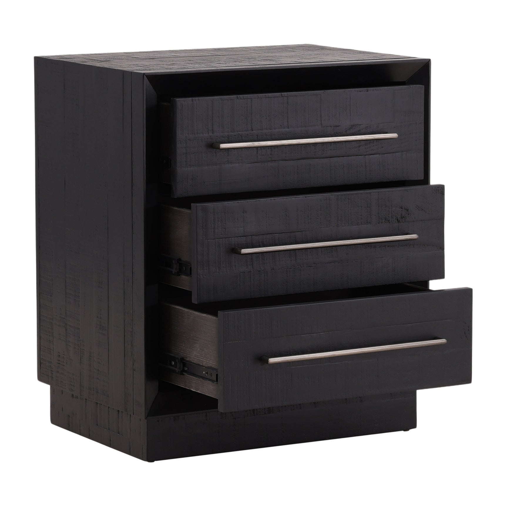 Humphreys Black Nightstand - Ornate Home