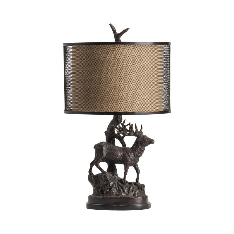 Hunters Walk Bronze Table Lamp (Set of 2) - Ornate Home