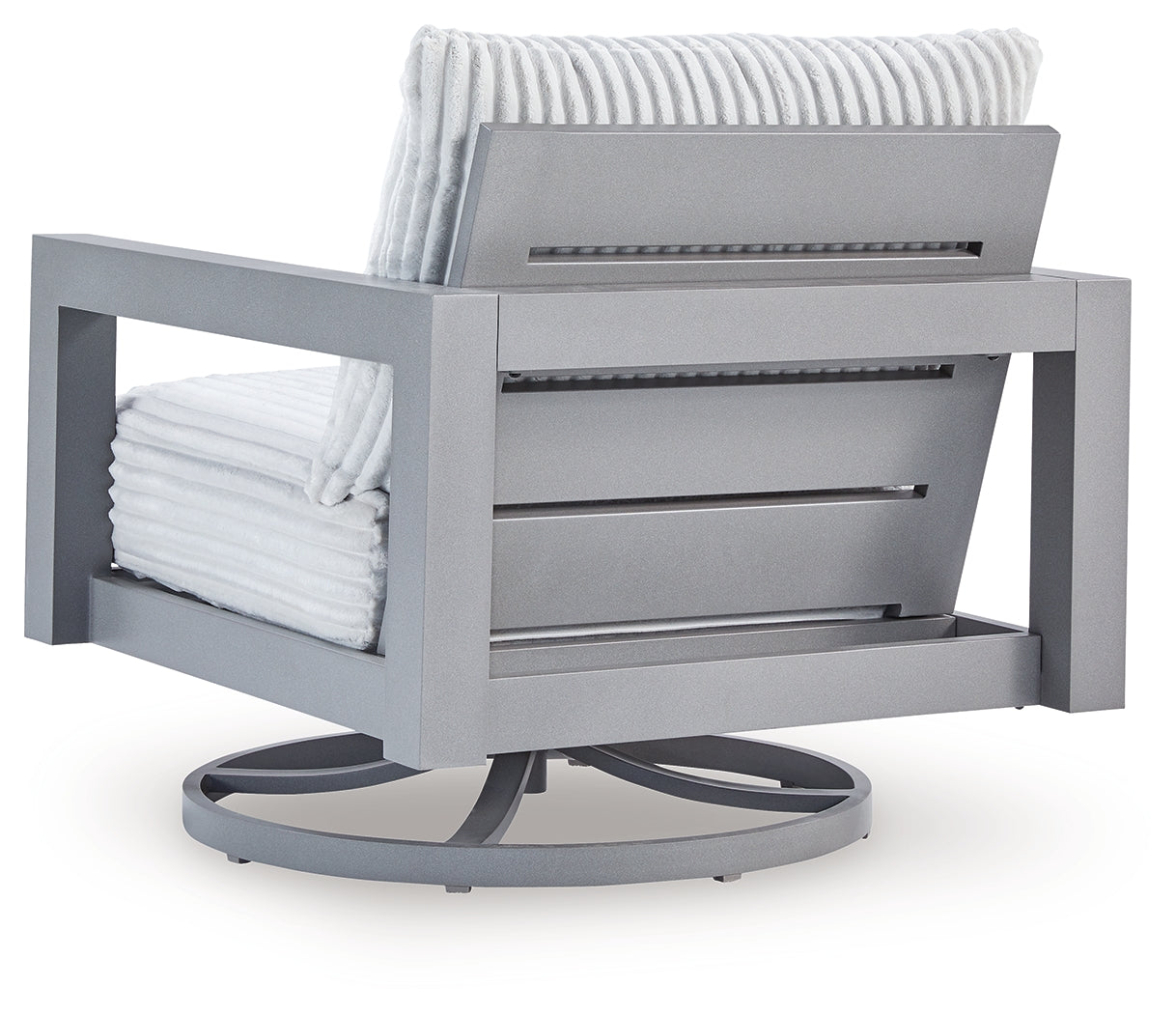 Hurley Park Gray Outdoor Sofa, 2 Lounge Chairs and Coffee Table - Ornate Home