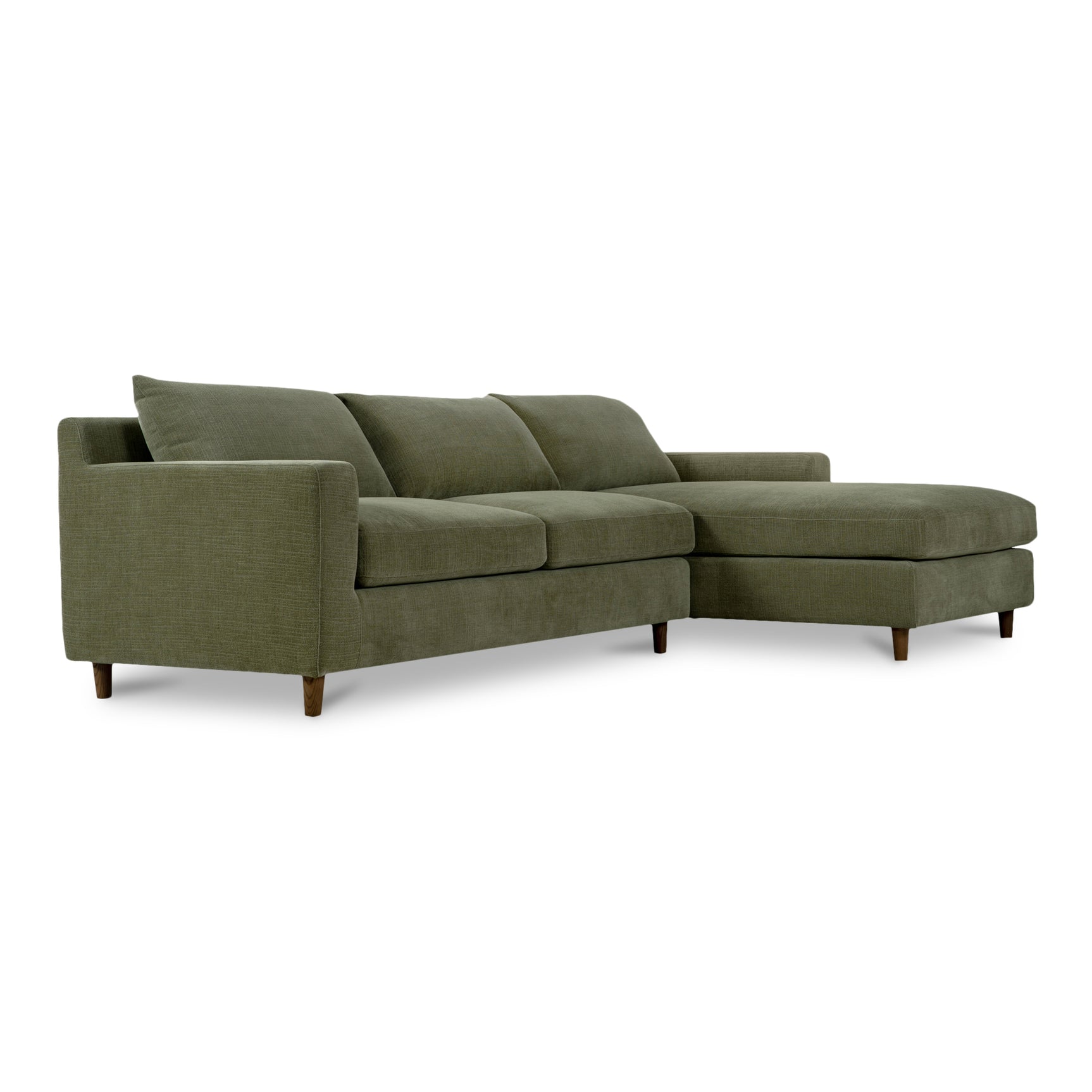 Hutton Olive Right Sectional - Ornate Home