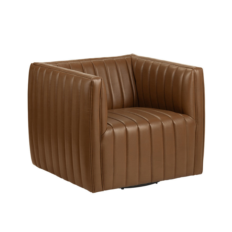 Huxley Brown Accent Chair - Ornate Home
