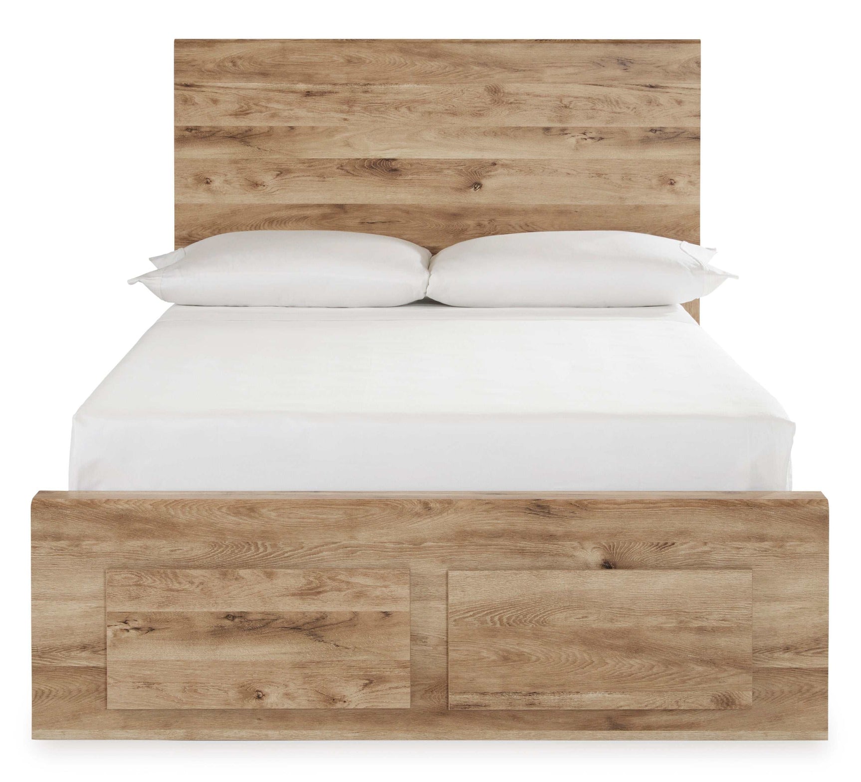 Hyanna Tan Brown Full Bed w/ FB Storage (Online Special Price) - Ornate Home
