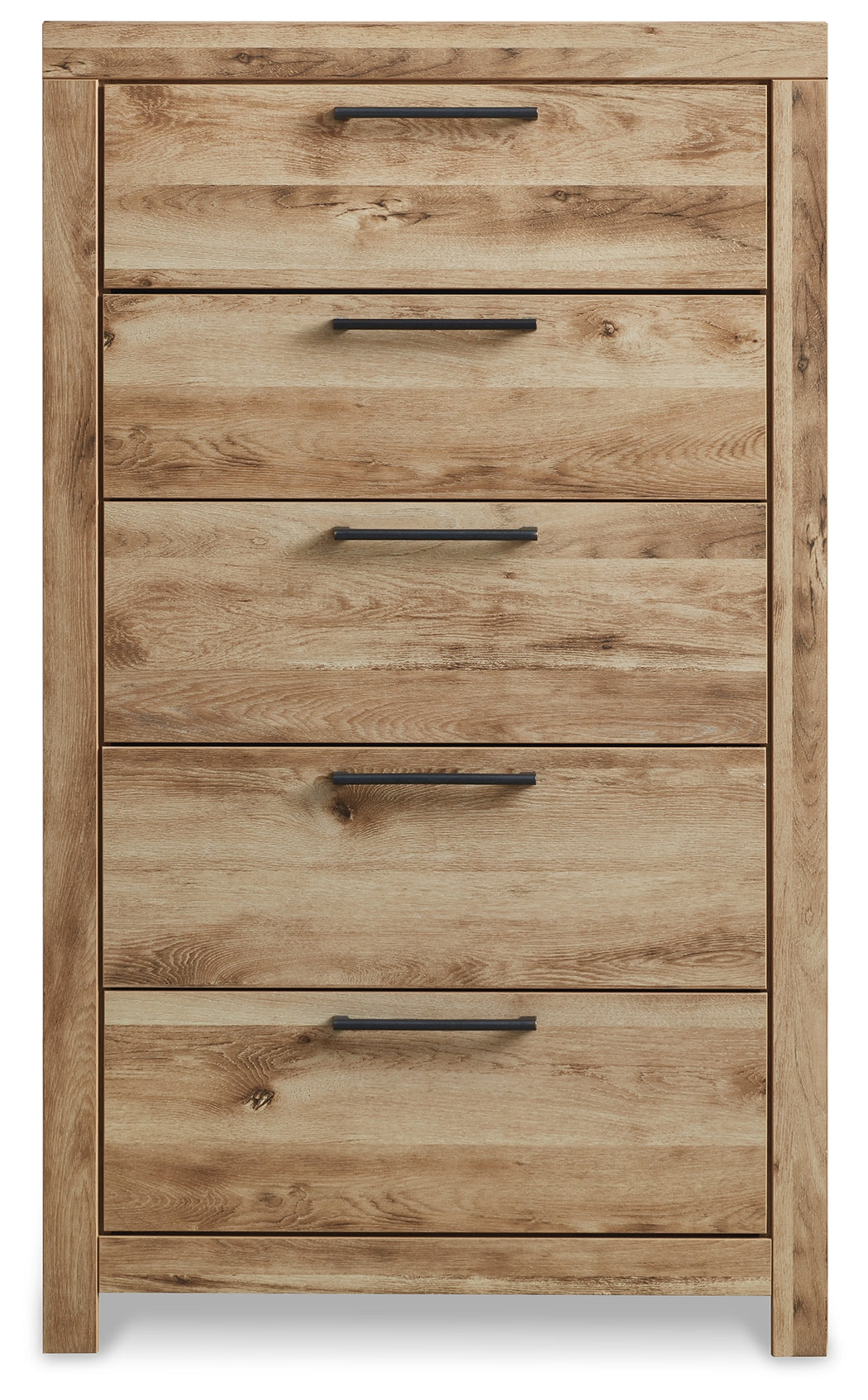 Hyanna Tan Brown Queen Panel Bed, Dresser, Mirror, Chest and Nightstand - Ornate Home