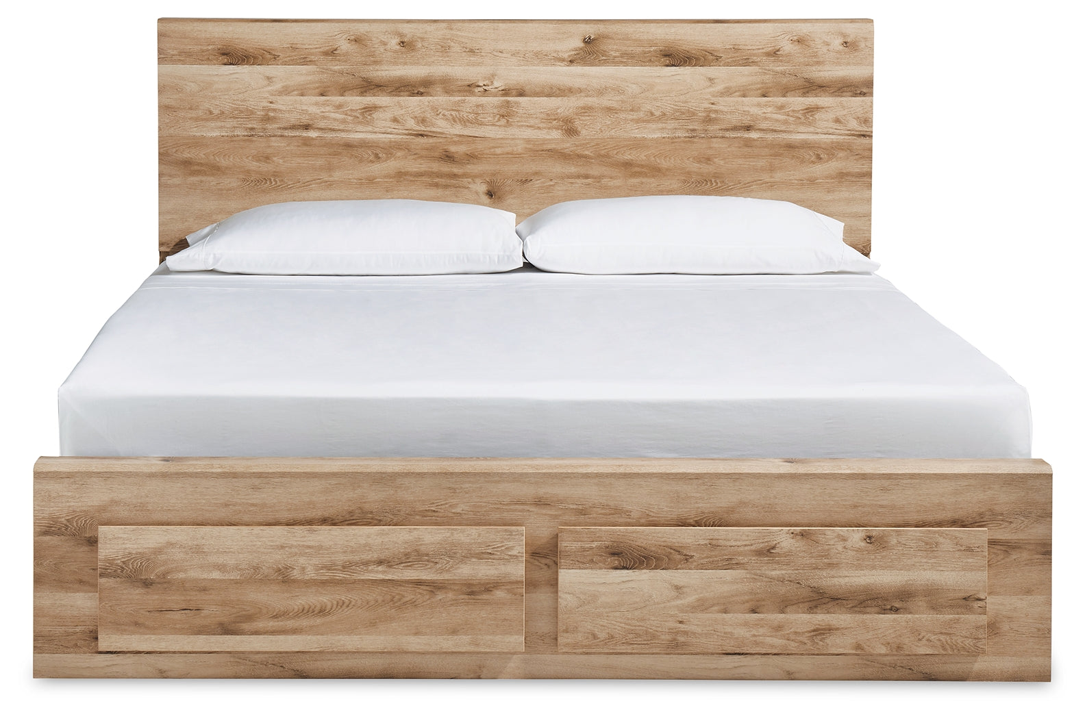Hyanna Tan Brown Queen Panel Storage Bedroom Set with Chest (Online Special Price) - Ornate Home
