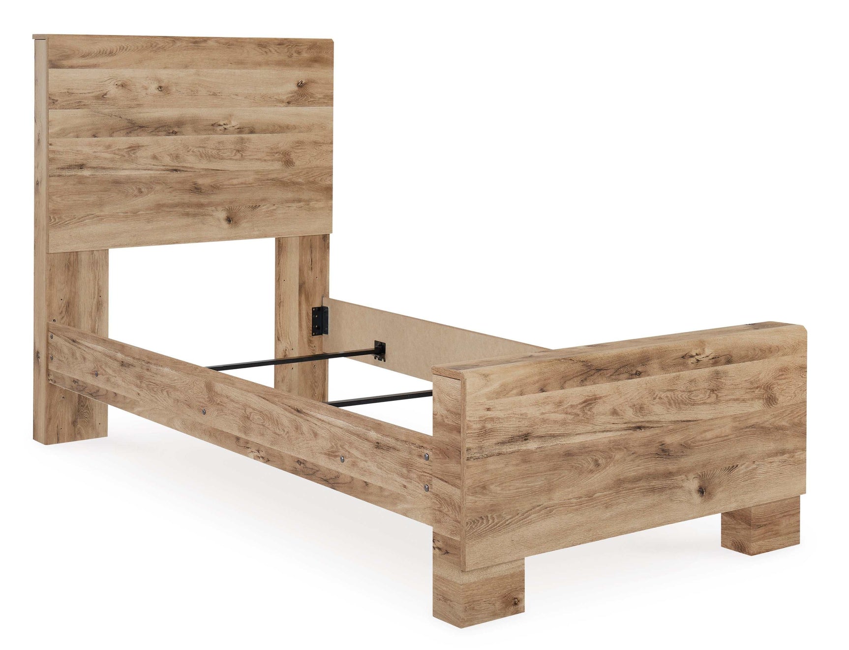 Hyanna Tan Brown Twin Panel Bed (Online Special Price) - Ornate Home