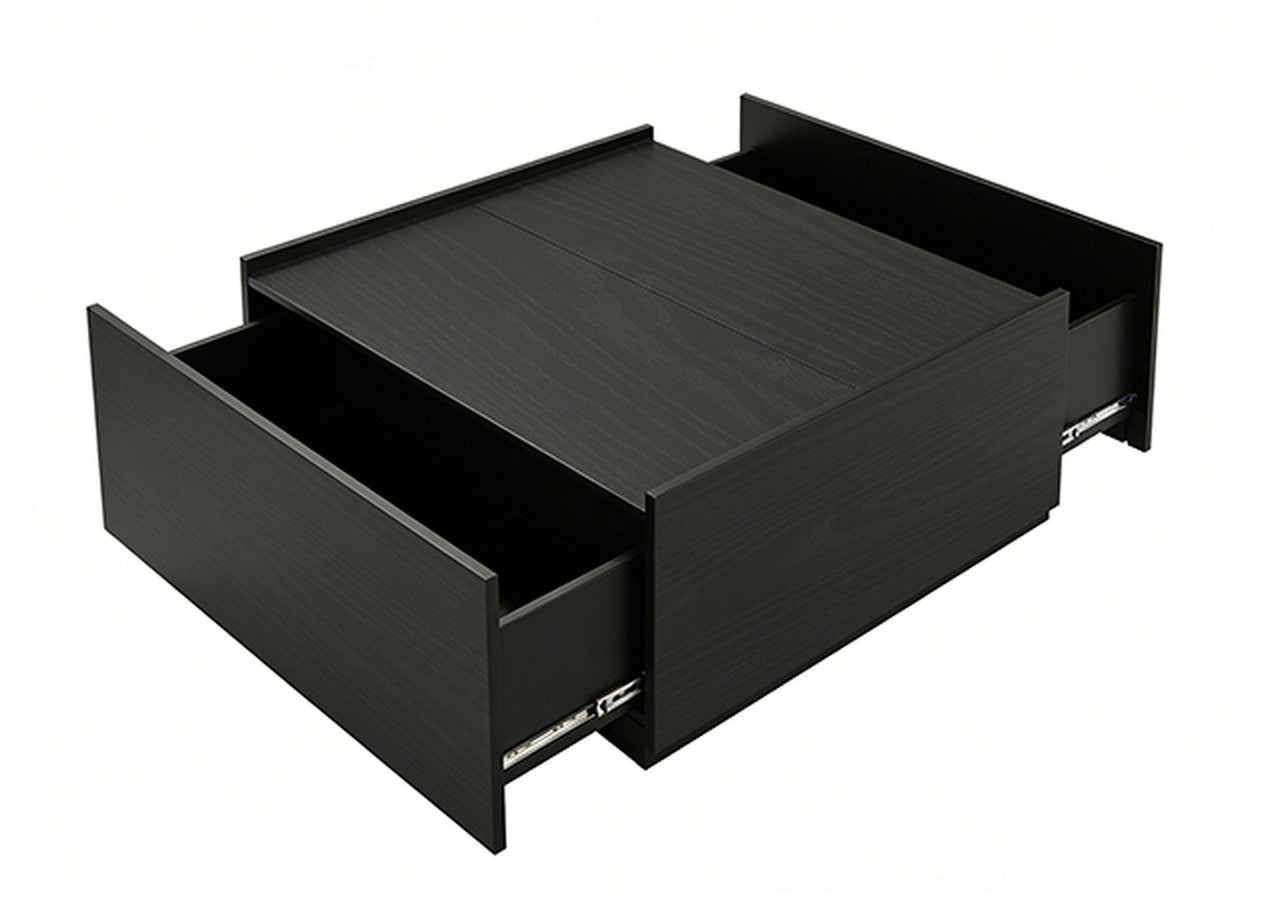 Hyde Black Coffee Table - Ornate Home