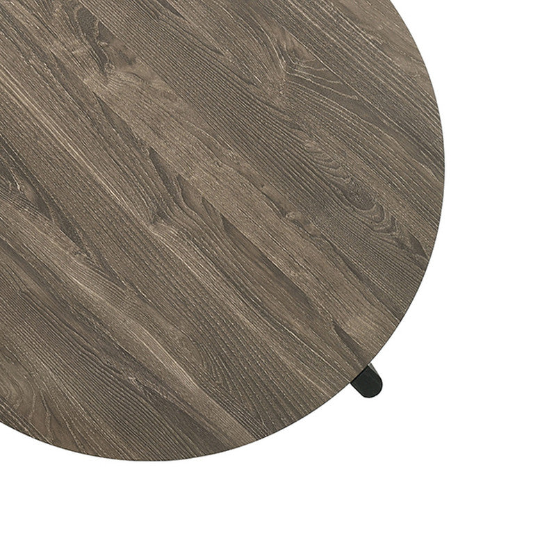 Hyde Dark Gray Round Coffee Table - Ornate Home
