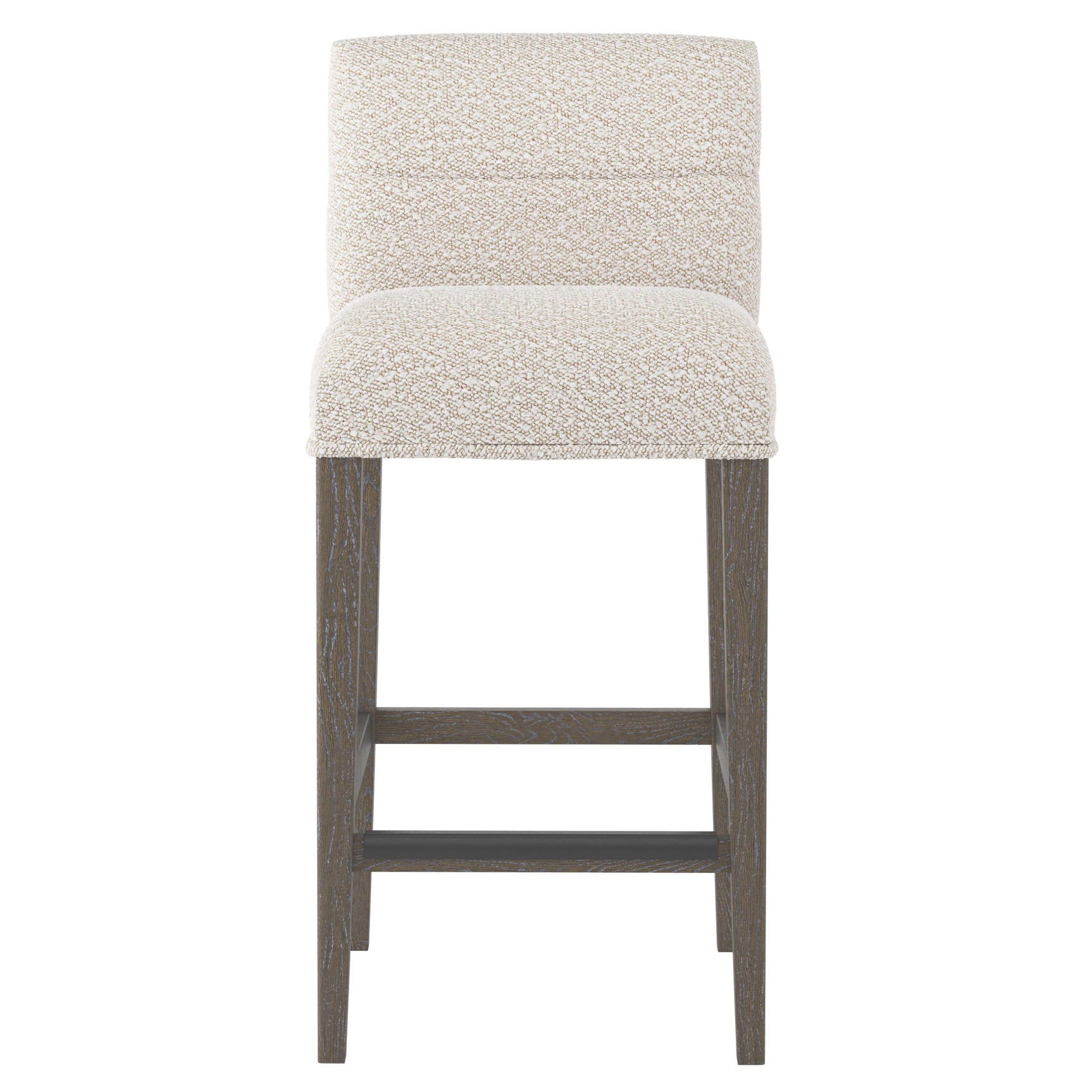 Hyde Portobello/White/Cream Fabric Bar Stool - Ornate Home
