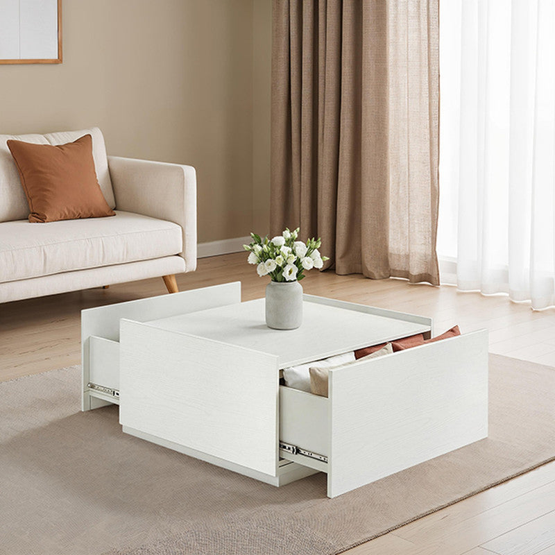 Hyde White Coffee Table - Ornate Home