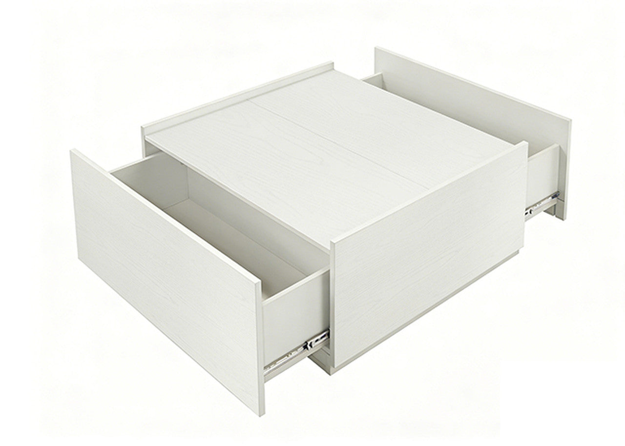 Hyde White Coffee Table - Ornate Home