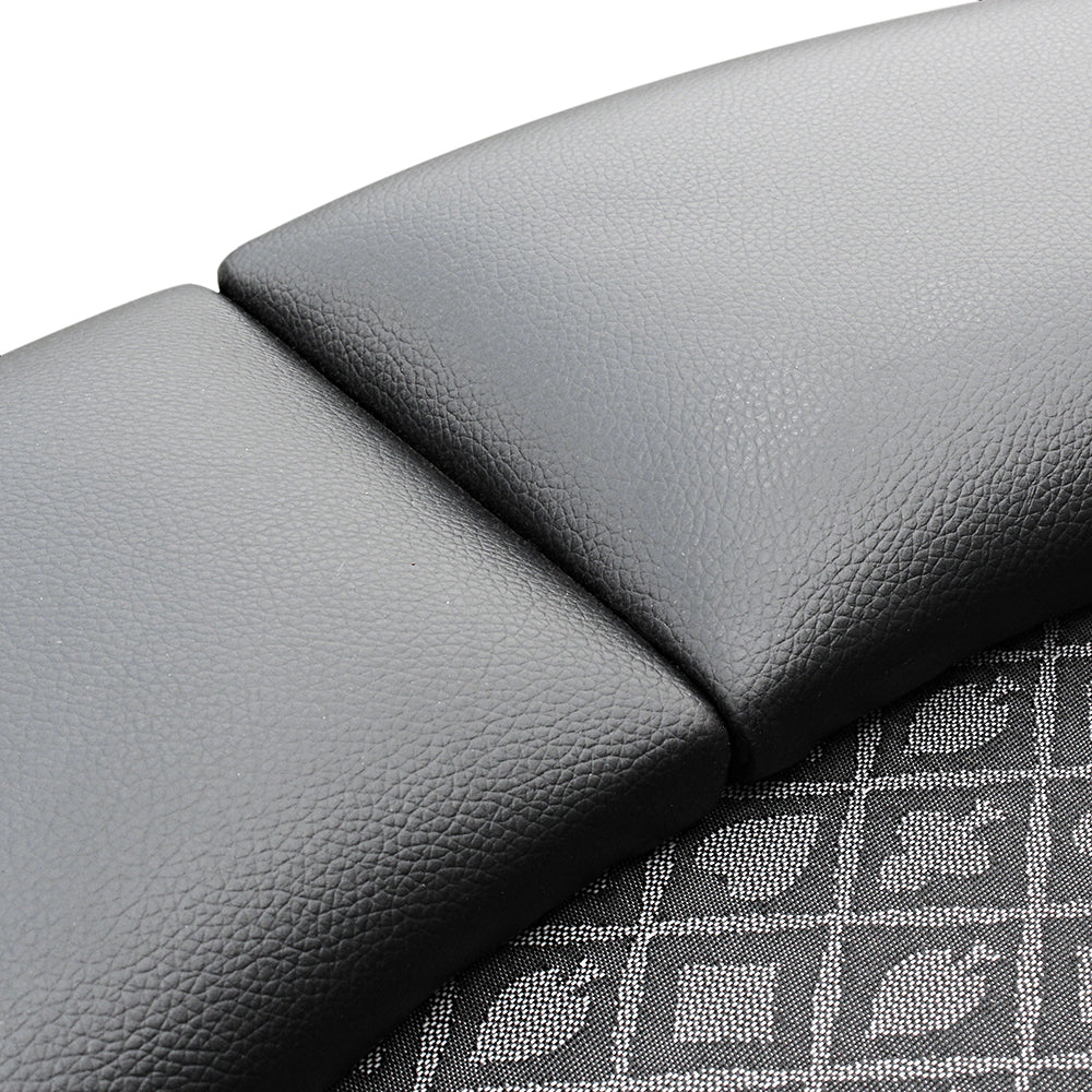 INO Design 96inch Oval Poker Table Detachable Armrest Chip Tray Black Speed Cloth Surface Stainless Steel Pedestal Base - Ornate Home