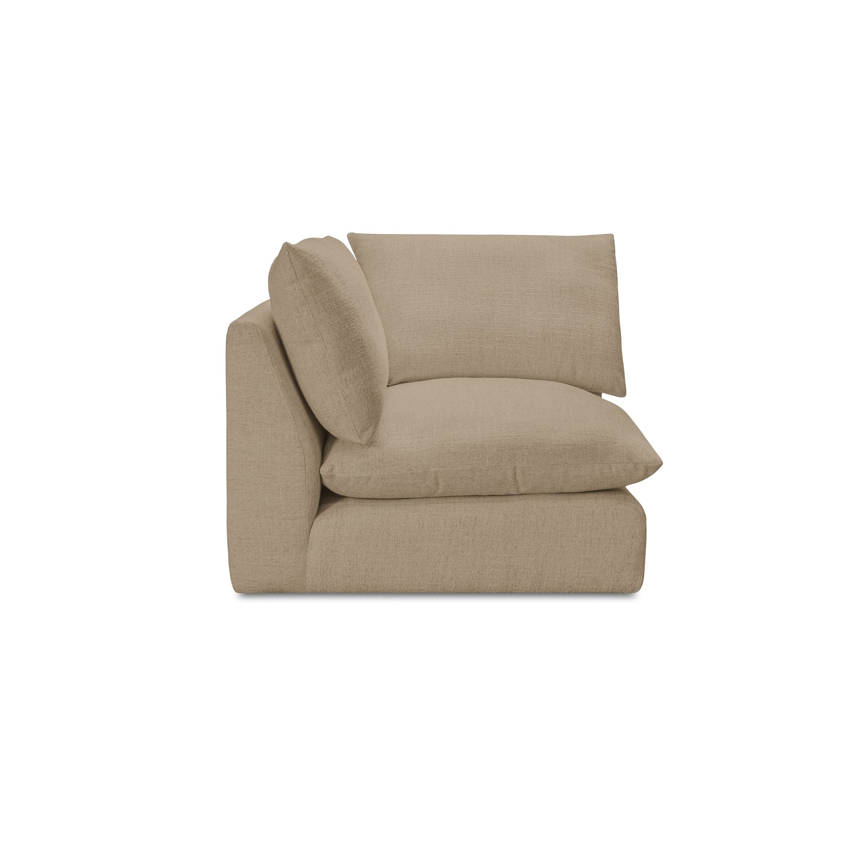 Townes Sand Corner Chair
